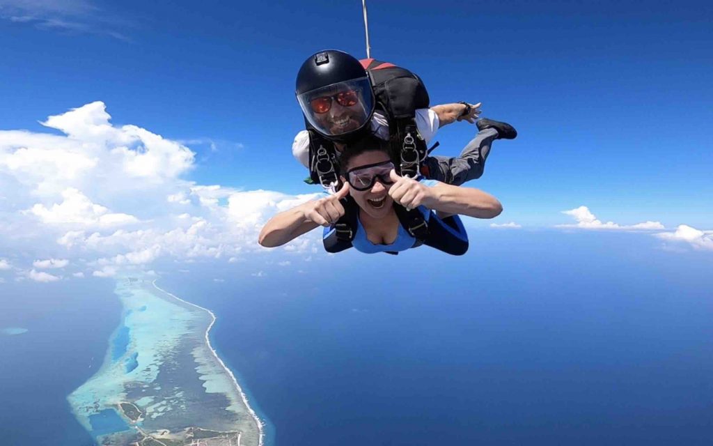 Go skydiving in the beautiful Maldives with Kandima! The Insider