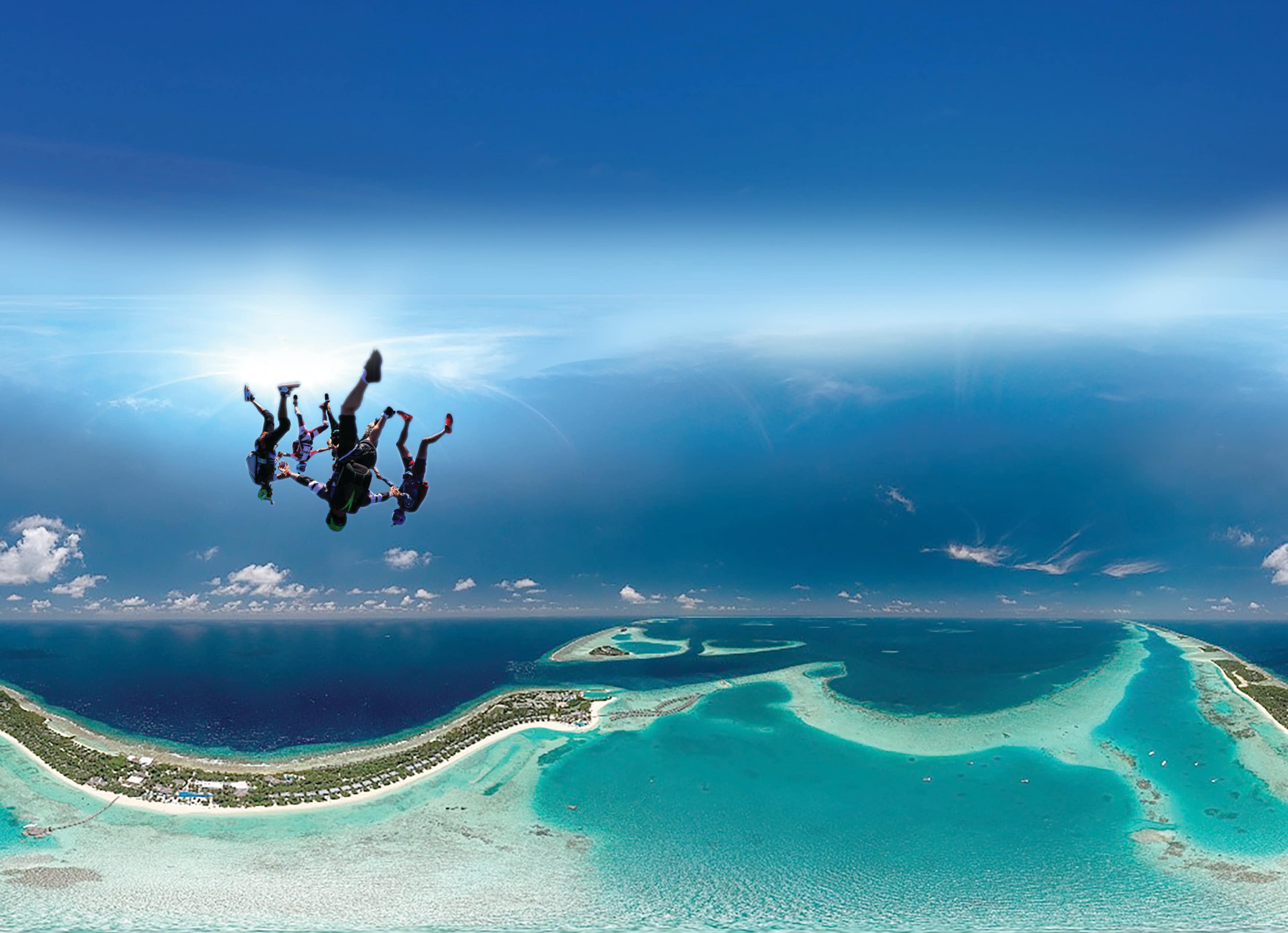 Go skydiving in the beautiful Maldives with Kandima! The Insider